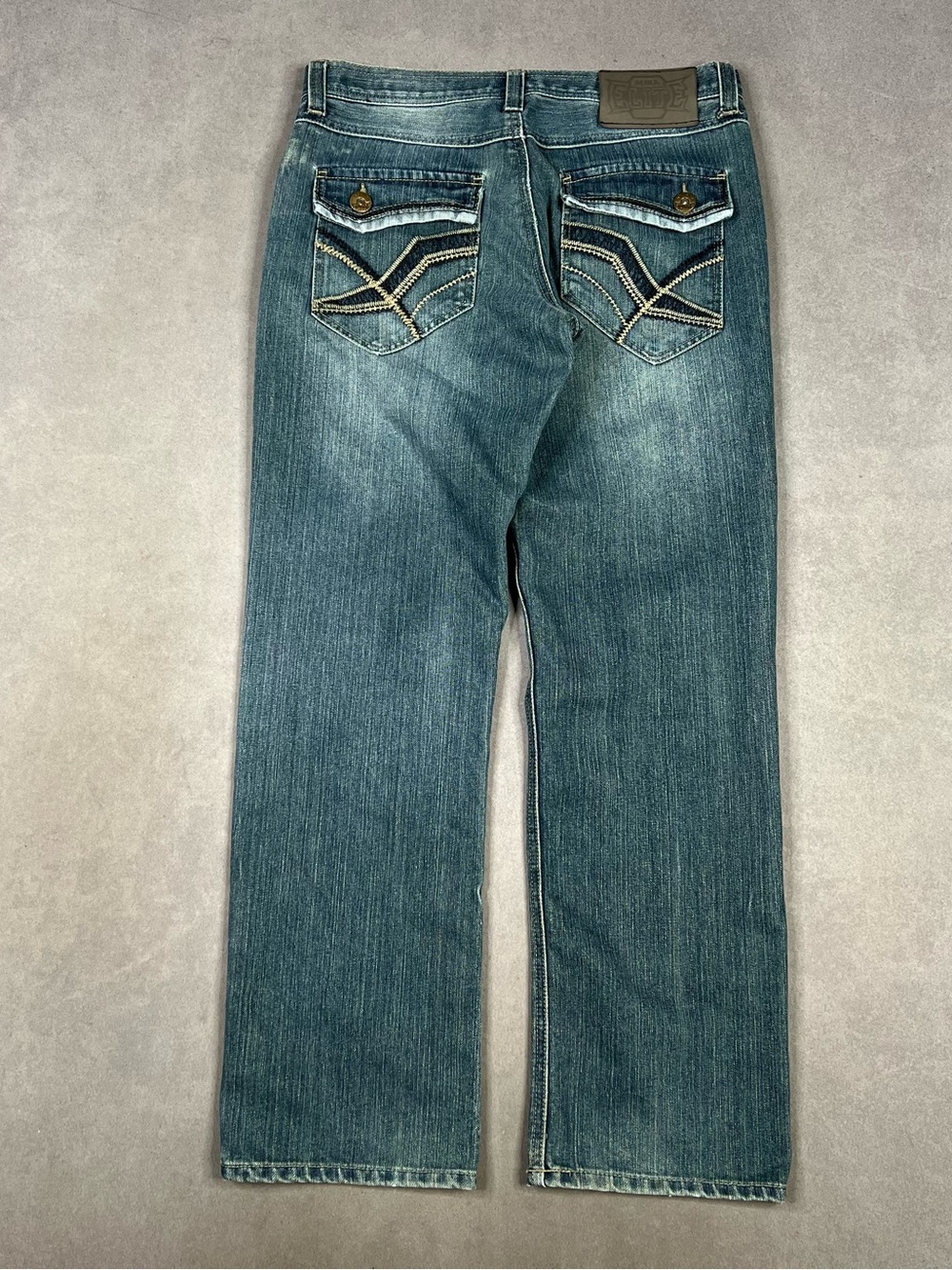 Y2K MMA Elite Jeans in Blue Denim